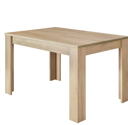 •	Mesa comedor roble 120*90